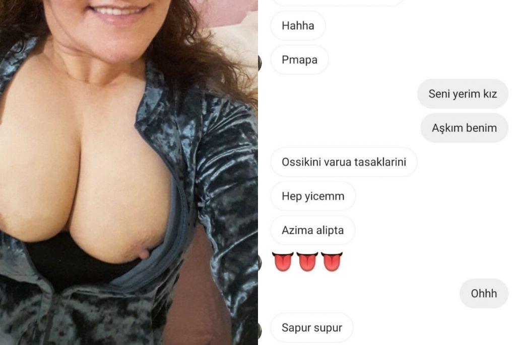 İnstagramdan Düşen Milf Zehra Efsane Konuşma SS li Türk İfşa