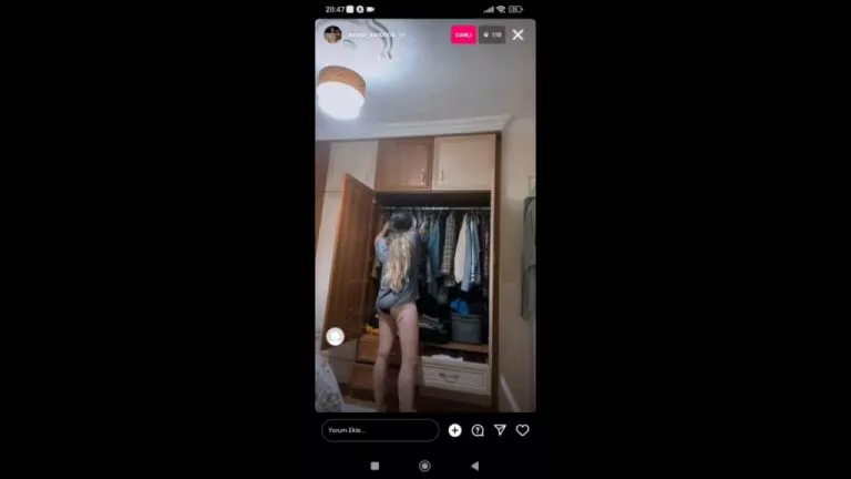 Instagram Canli Yayinda Ustunu Degistiren Gozluklu Azgin Hatun 648a87ecd0207